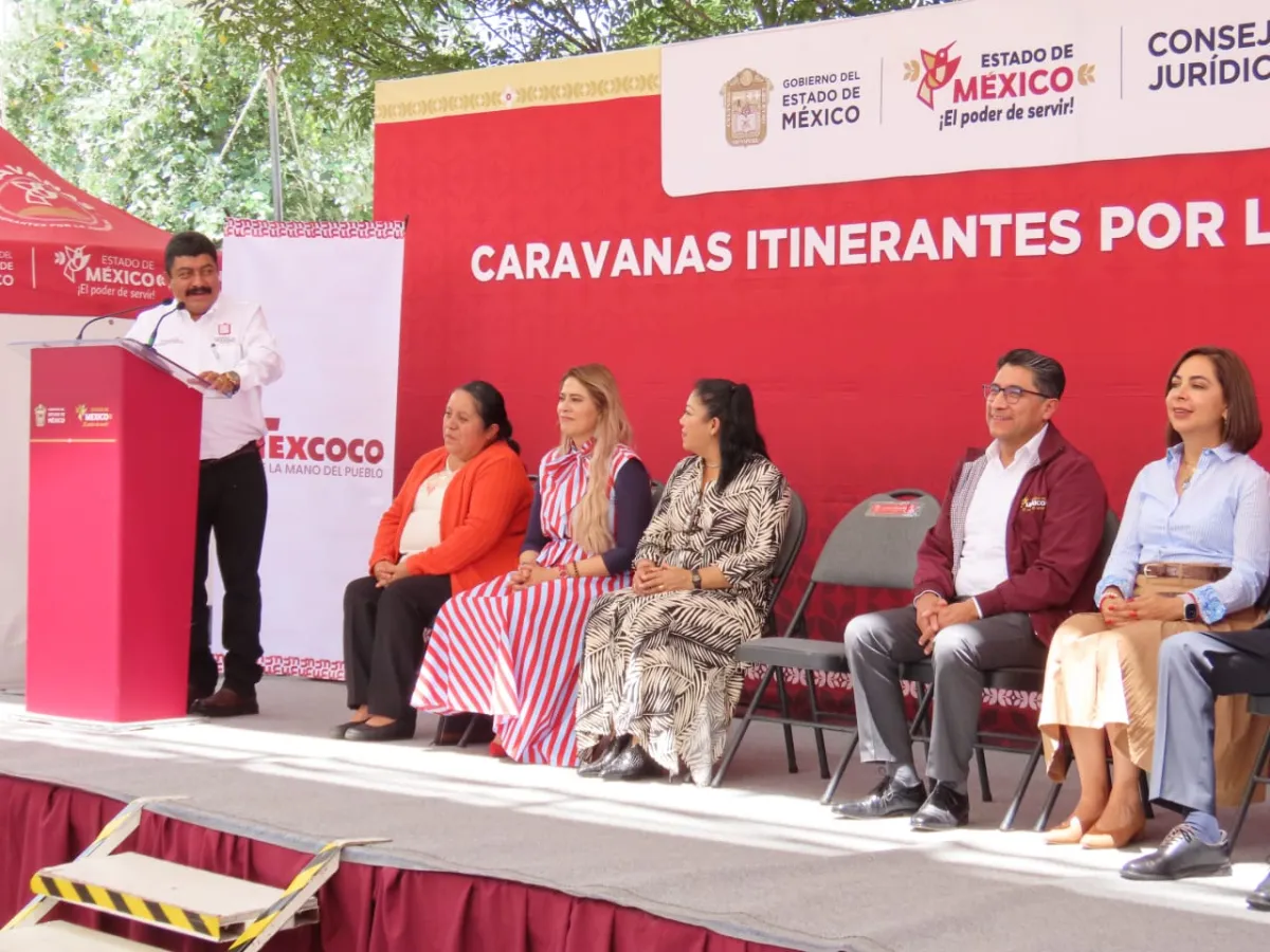 Ofrecen certeza jurídica a familias durante la jornada de Caravanas
