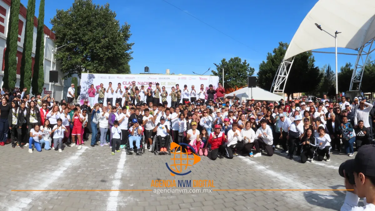 Llenan la Alameda de Texcoco en jornada de boxeo