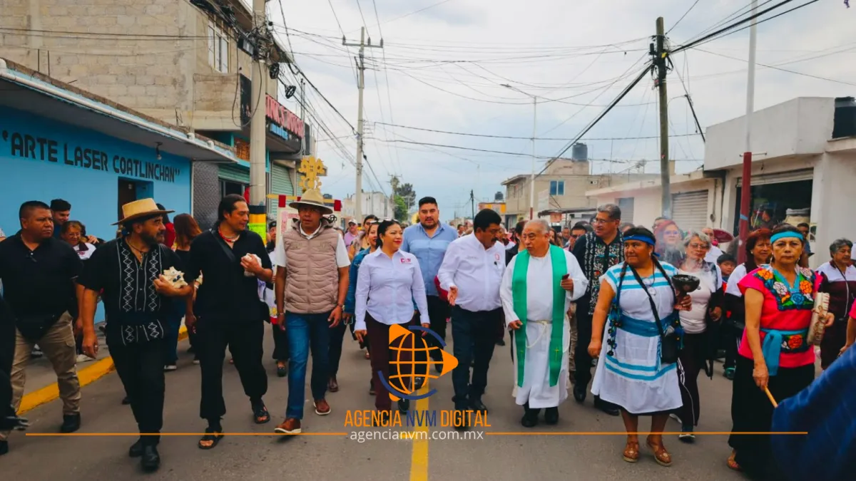Entrega Gobierno de Texcoco rehabilitación vial en Coatlinchán