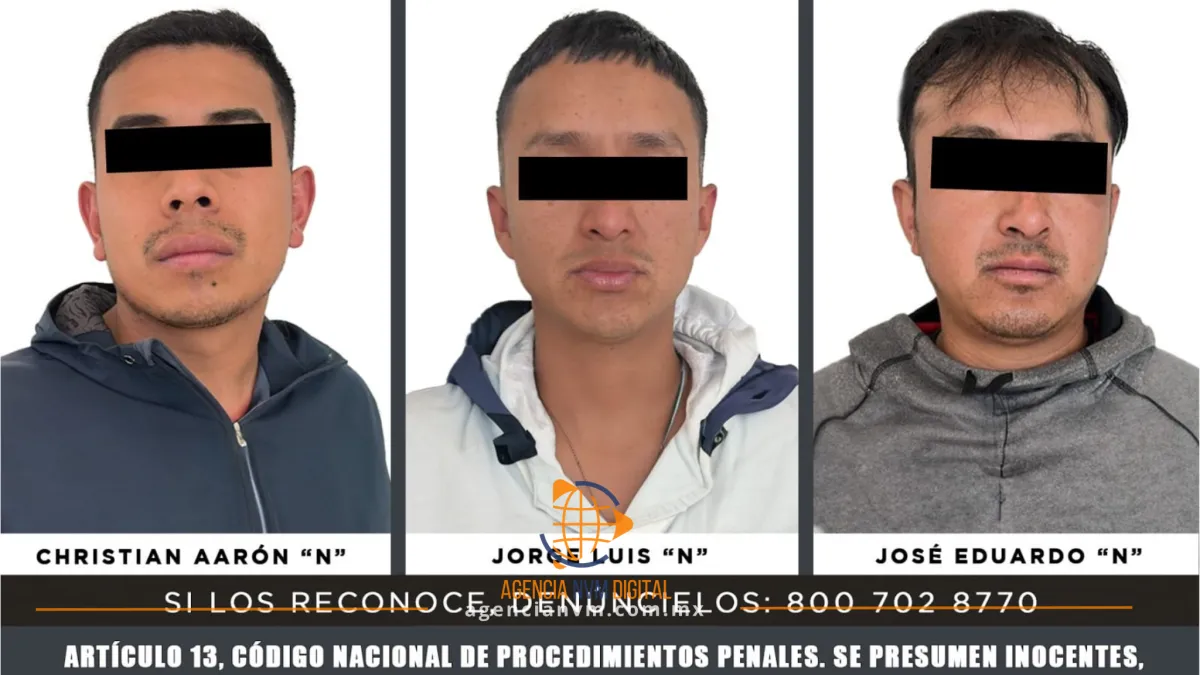 Caen tres hombres por saquear mercancía en carretera Los Reyes-Texcoco