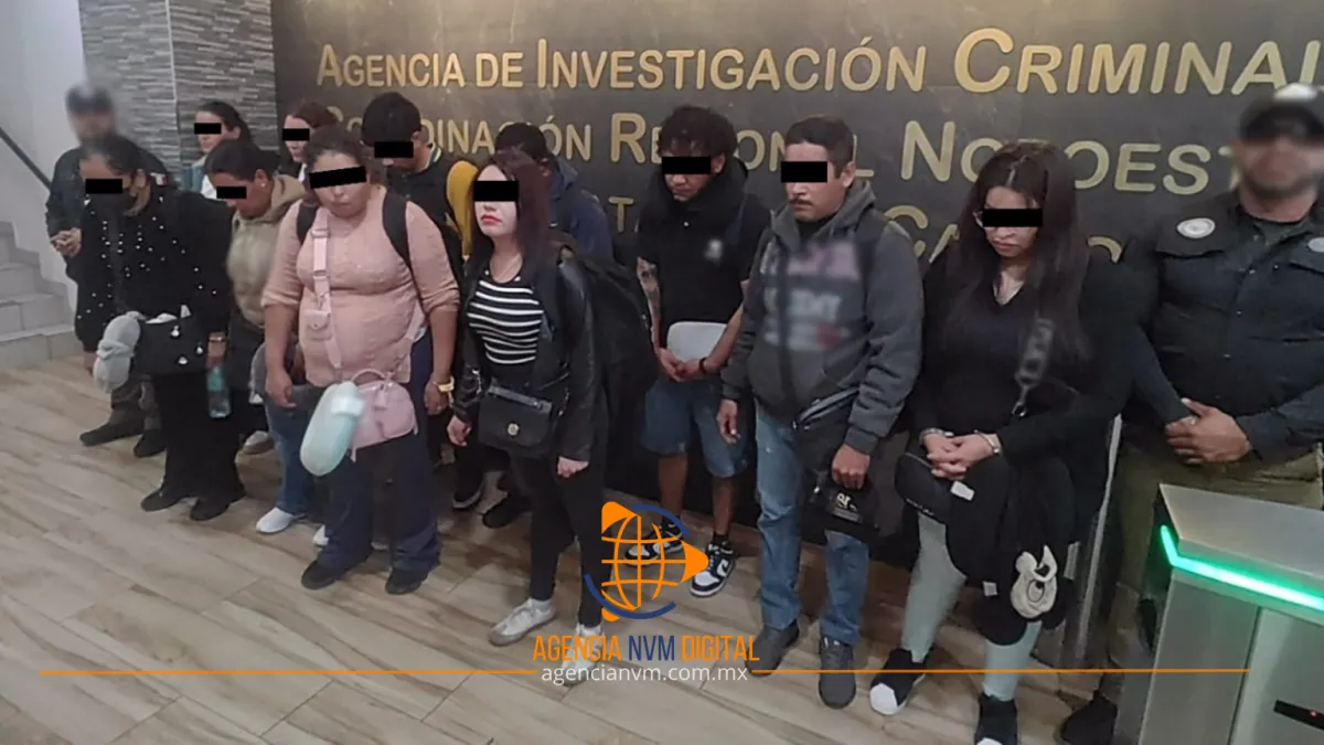 Detienen a 11 personas por tráfico de droga en Tijuana