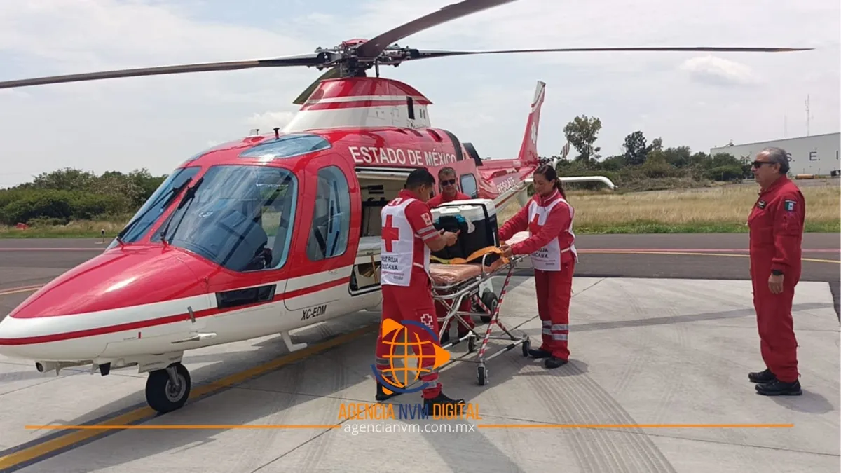 Traslada Grupo Relámpagos corazón y salva a joven mexiquense