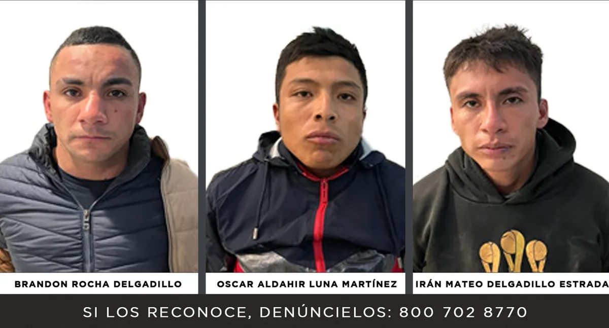 Sentencian a 47 años de prisión a tres violadores en Chalco