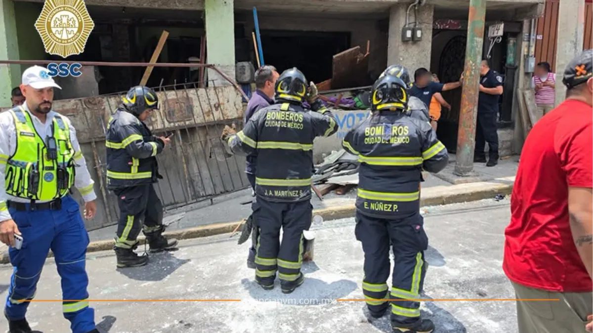 Explosión por fuga de gas deja siete lesionados en Xochimilco